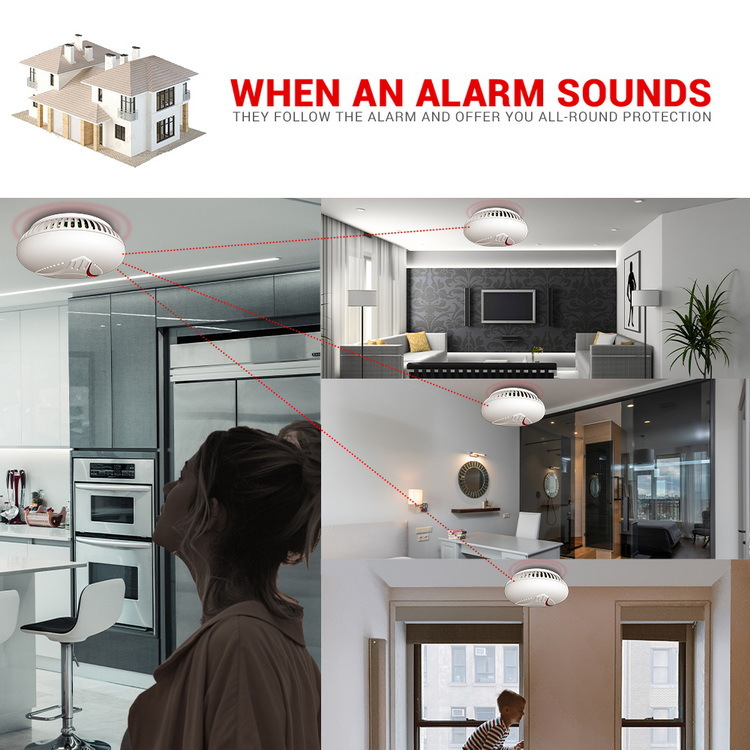 Australia, Europa, bezprzewodo – Smoke Detector Interconnected recenzja i cena