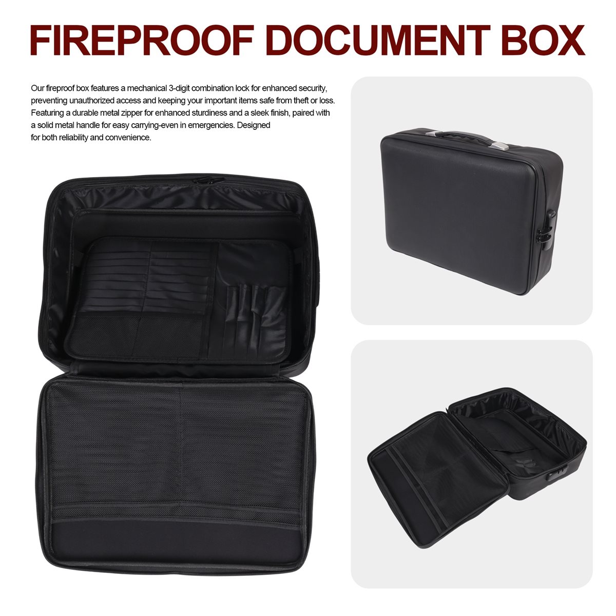 828328 Ognioodporny pojemnik n – Fire Safe Document recenzja i cena