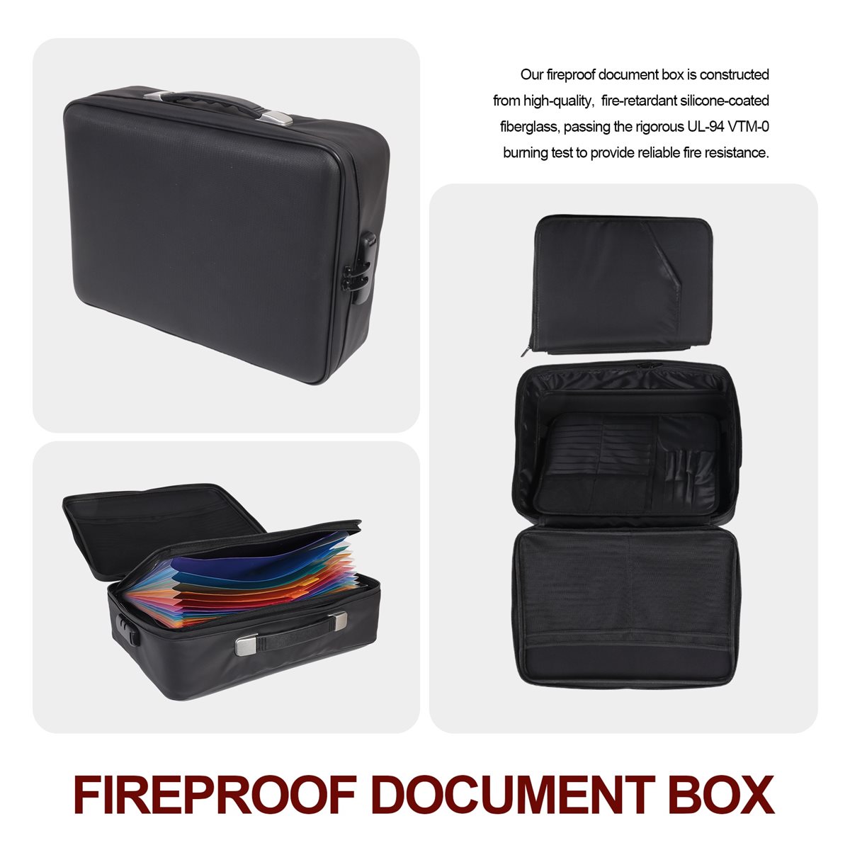 828328 Ognioodporny pojemnik n – Fire Safe Document recenzja i cena