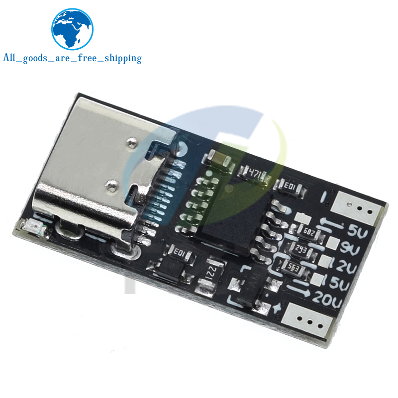 TZT Type-C PD2.0 PD3.0 9V 12V  – Co Detector Plug recenzja i cena