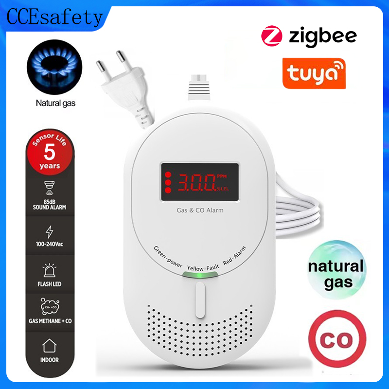 CCEsafety Zigbee Tuya Detektor – Co Detector Plug recenzja i cena