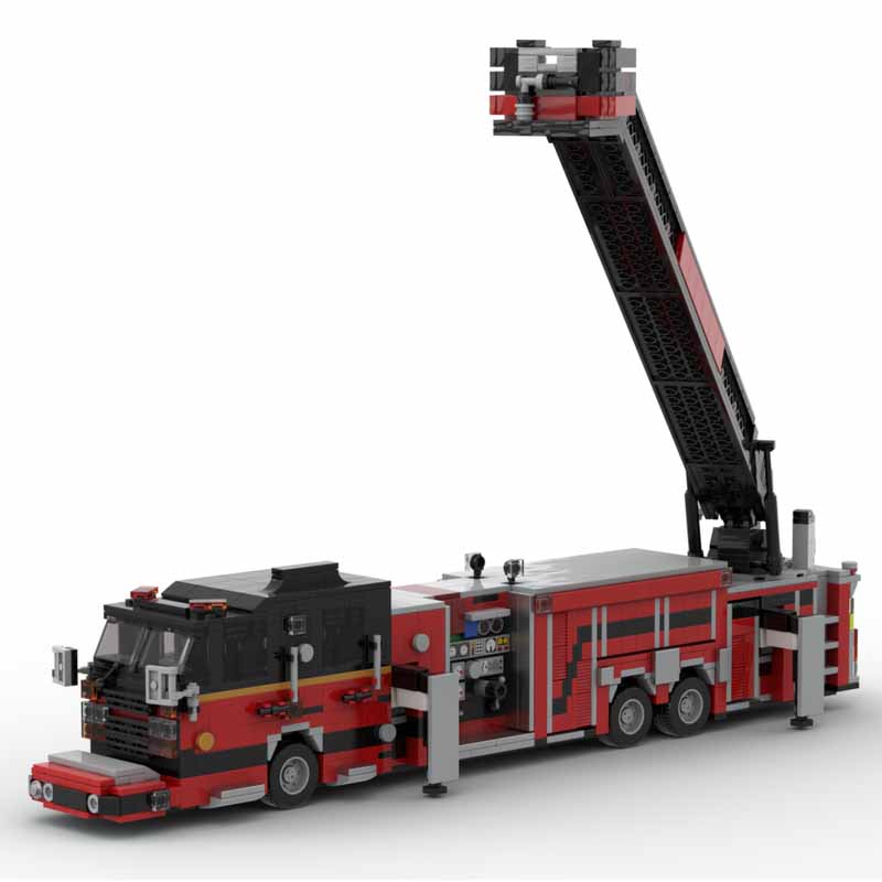 MOC-233469 Wóz strażacki z dra – Fire Escape Ladder recenzja i cena