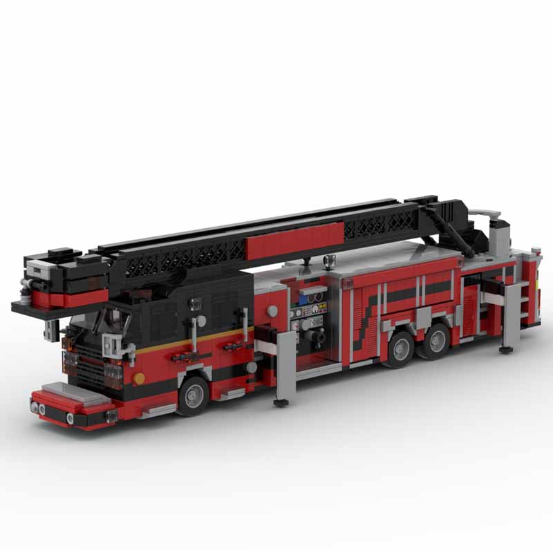 MOC-233469 Wóz strażacki z dra – Fire Escape Ladder recenzja i cena
