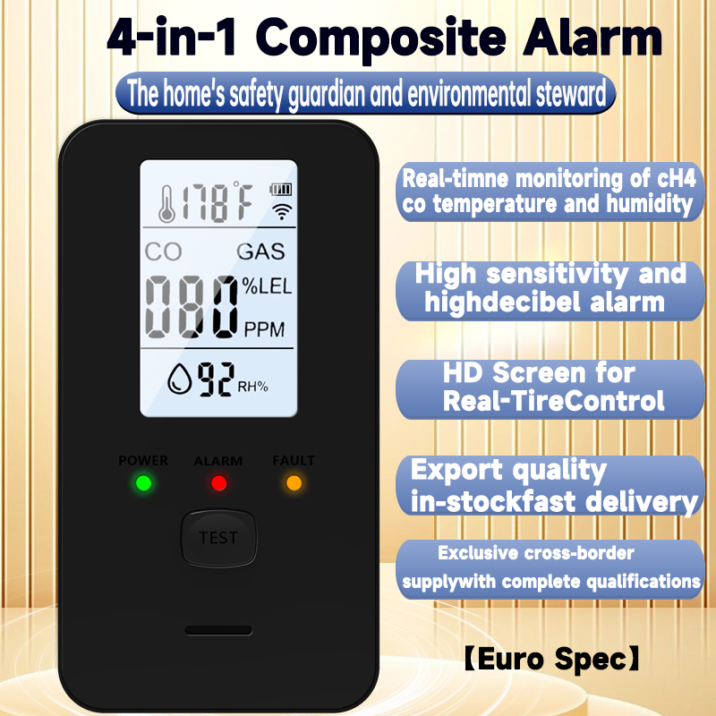 Detektor Gazu 4 w 1 Alarm na T – Co Detector Plug recenzja i cena