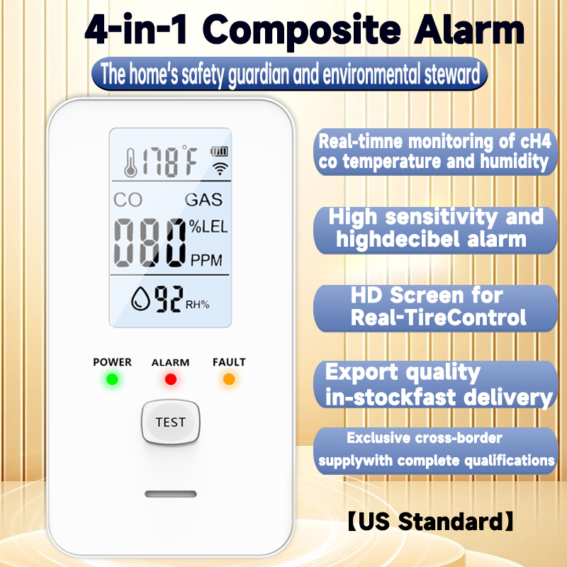 Detektor Gazu 4 w 1 Alarm na T – Co Detector Plug recenzja i cena