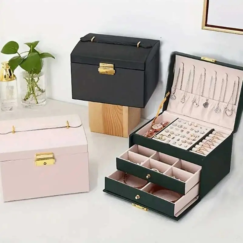 Pudełko na biżuterię z trzema  – Lockbox Key Secure recenzja i cena