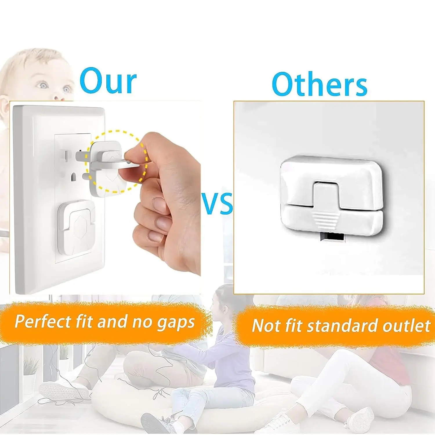 1-20 szt. Osłonki na gniazdka  – Outlet Cover Baby recenzja i cena