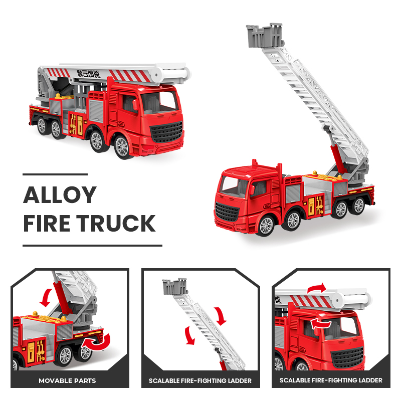 Model ciężarówki strażackiej 1 – Fire Escape Ladder recenzja i cena