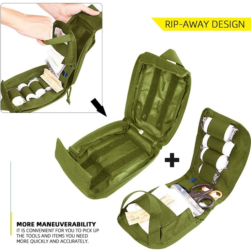 Taktyczna apteczka Molle torba – First Aid Bag Kit recenzja i cena