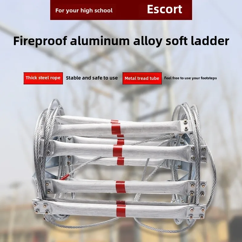 Wytrzymała drabina sznurkowa 3 – Fire Escape Ladder recenzja i cena
