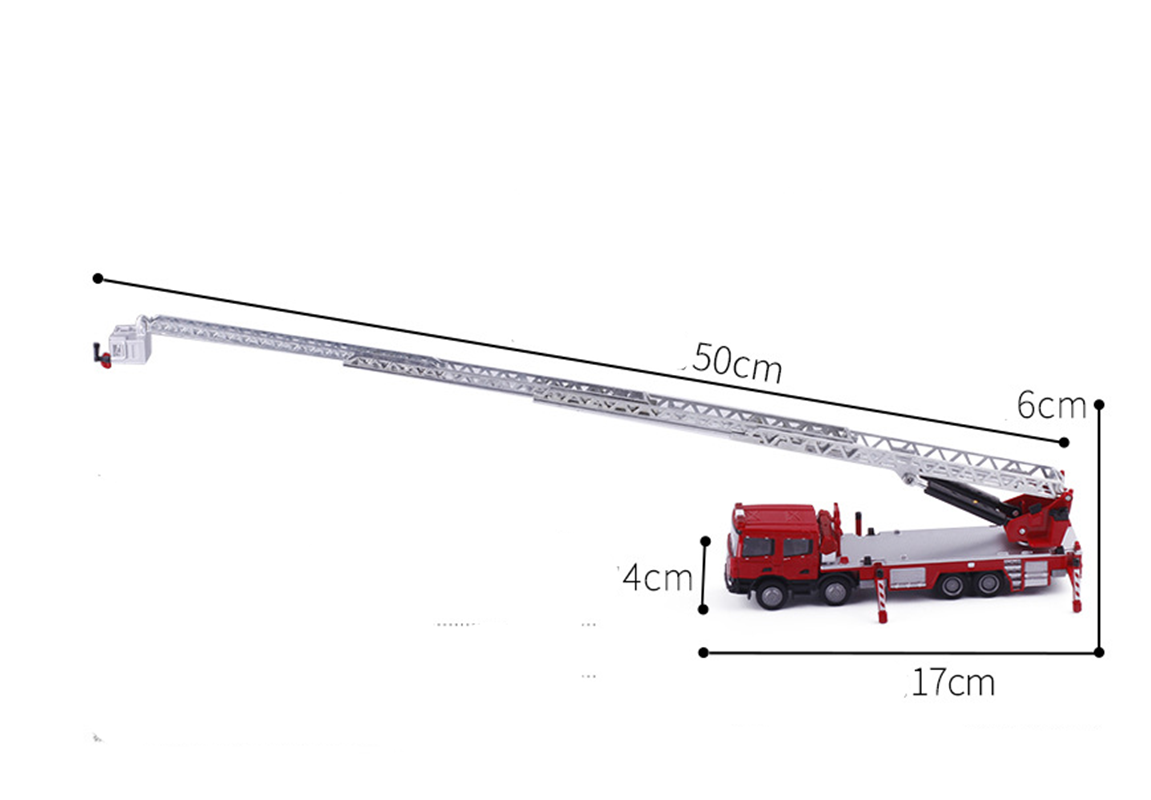 Stop 1:50 drabina model straża – Fire Escape Ladder recenzja i cena