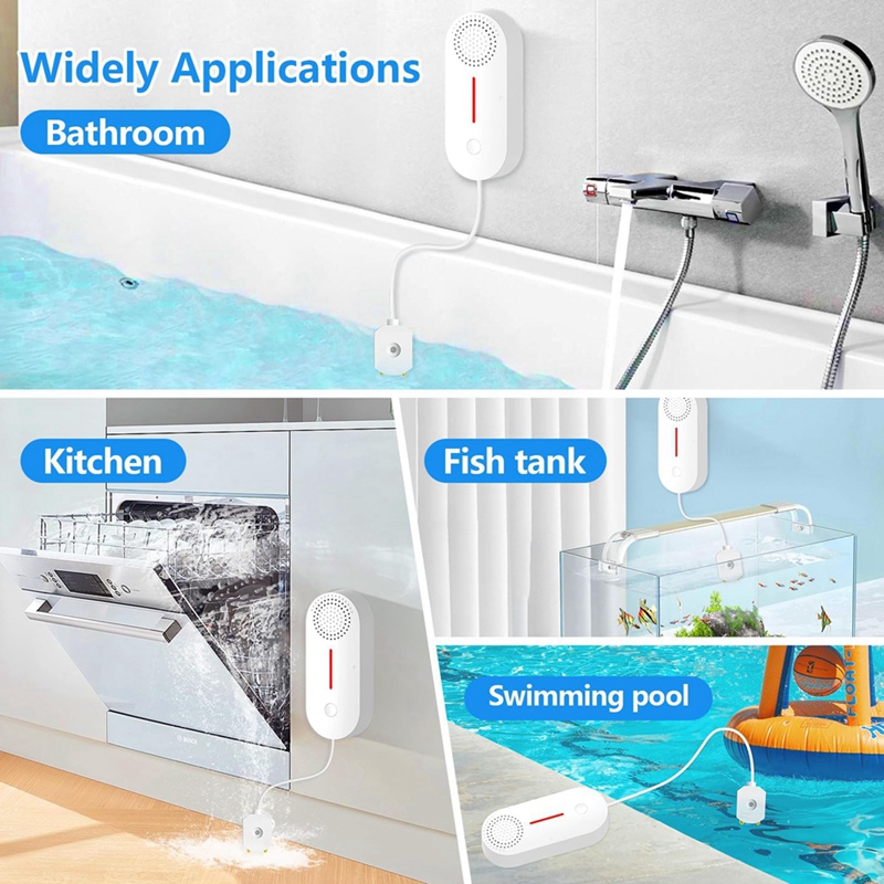 Alarm detektora wody, intelige – Water Alarm Sensor recenzja i cena