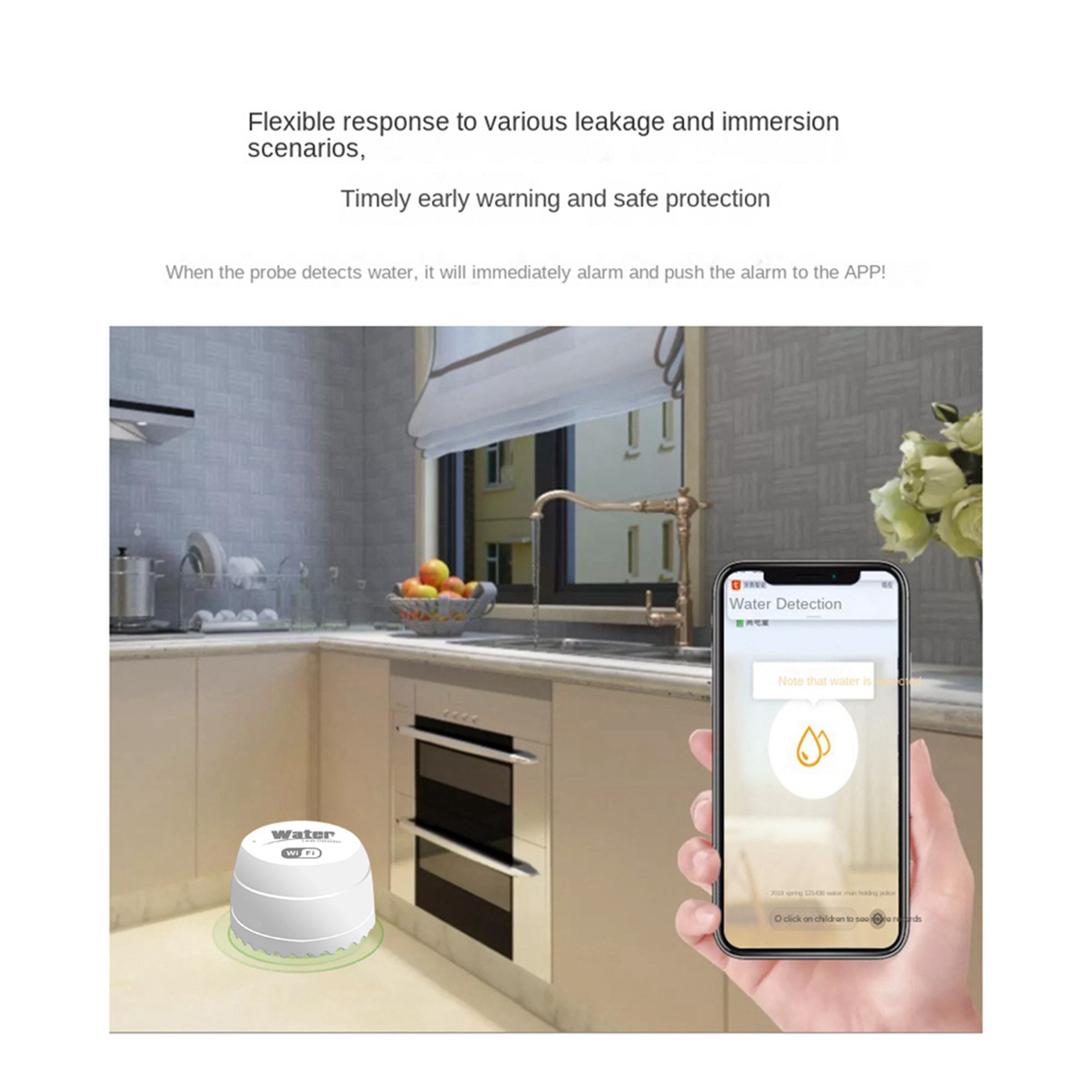 ABKW-3X Wifi Crow Inteligentny – Water Alarm Sensor recenzja i cena