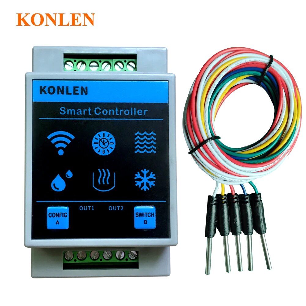KONLEN Tuya czujnik poziomu wo – Water Alarm Sensor recenzja i cena
