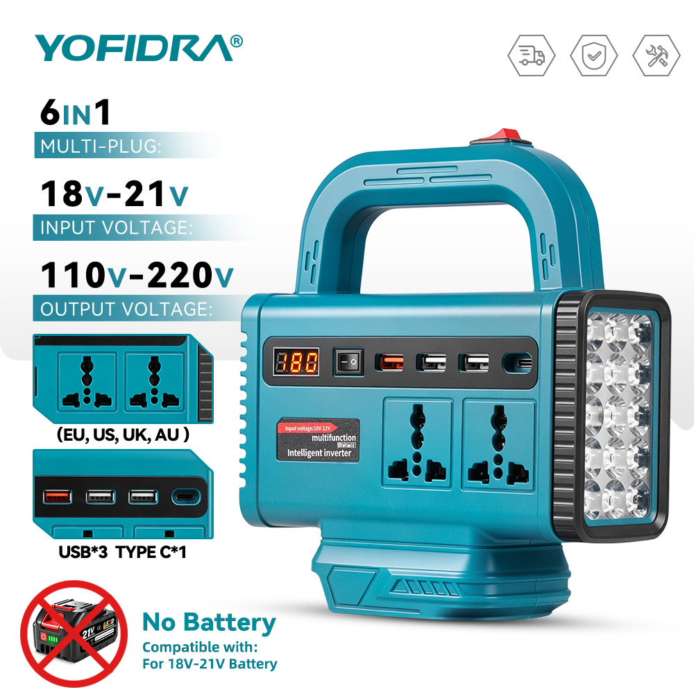 Przetwornica napięcia YOFIDRA  – Power Outage Light recenzja i cena