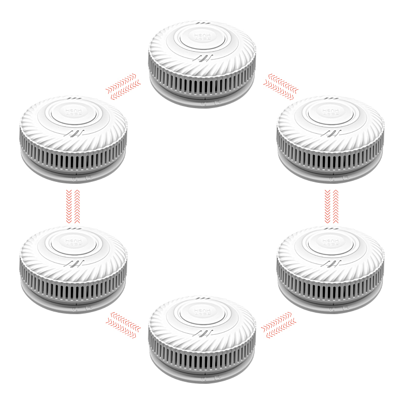 Wzajemnie połączone czujniki d – Smoke Detector Interconnected recenzja i cena